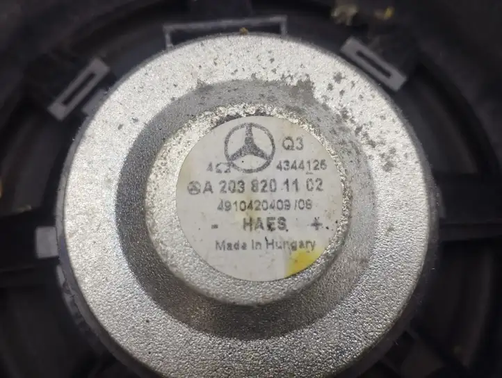 Mercedes-Benz C W203 (2000 - 2007) A2038201102 Комплект аудиосистемы — фото 11