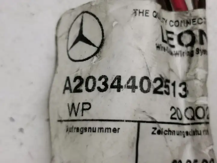 Mercedes-Benz C W203 (2000 - 2007) A2034402513 Проводка передней двери — фото 9