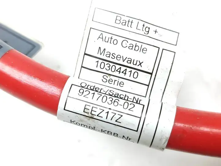 BMW 5 F10 F11 (2009 - 2016) 9217036 Плюсовой провод аккумулятора — фото 3