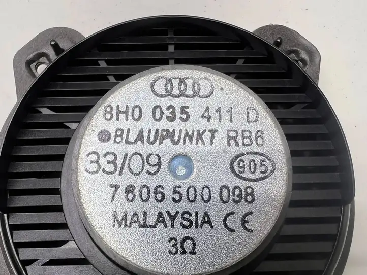 Audi A3/S3 8P (2008 - 2013) 8H0035411D Динамики задних дверей — фото 4