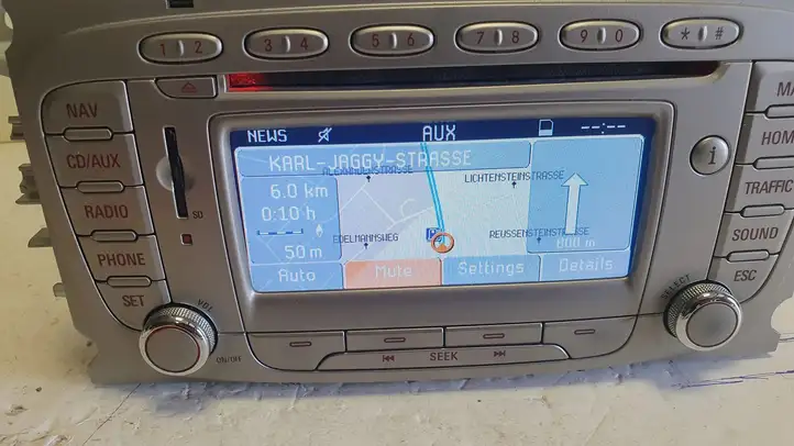 Ford S-MAX (2010 - 2015) 8S7T18K931AE Магнитола / мультимедийная система — фото 6