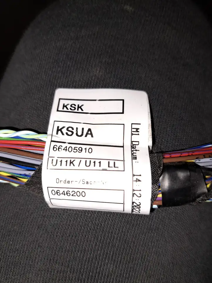 BMW X1 U11 (2022 - ) 5A492D6 Прочая электропроводка — фото 6