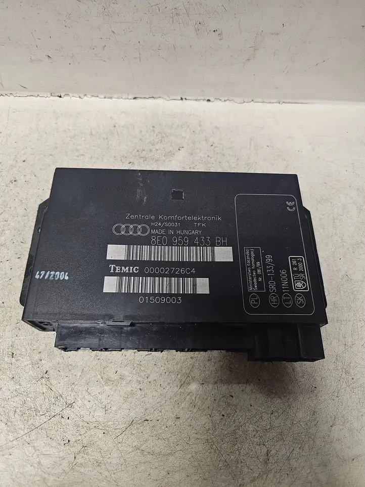 Audi A4 S4 B8 8K (2007 - 2011) 8E0959433BH Модуль комфорта — фото 1