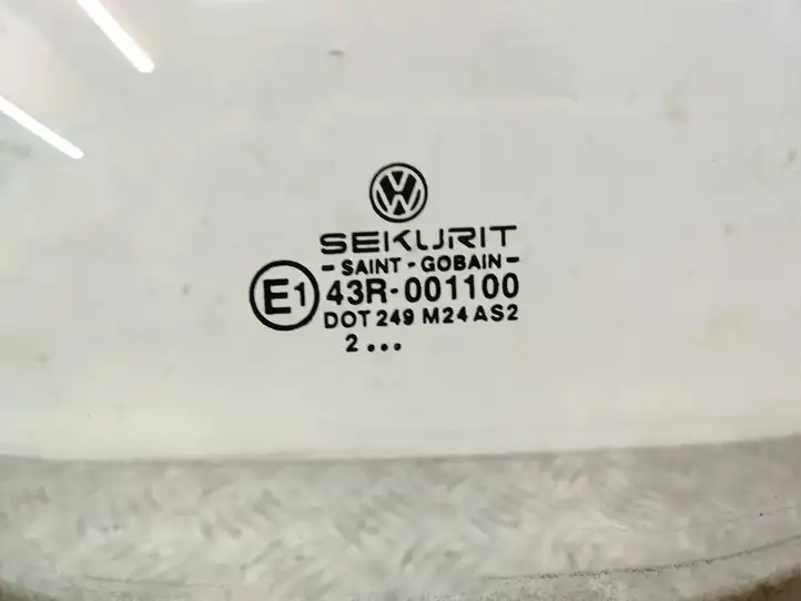 Volkswagen Multivan T5 (2003 - 2015) 7H0845201C Стекло передней двери — фото 2