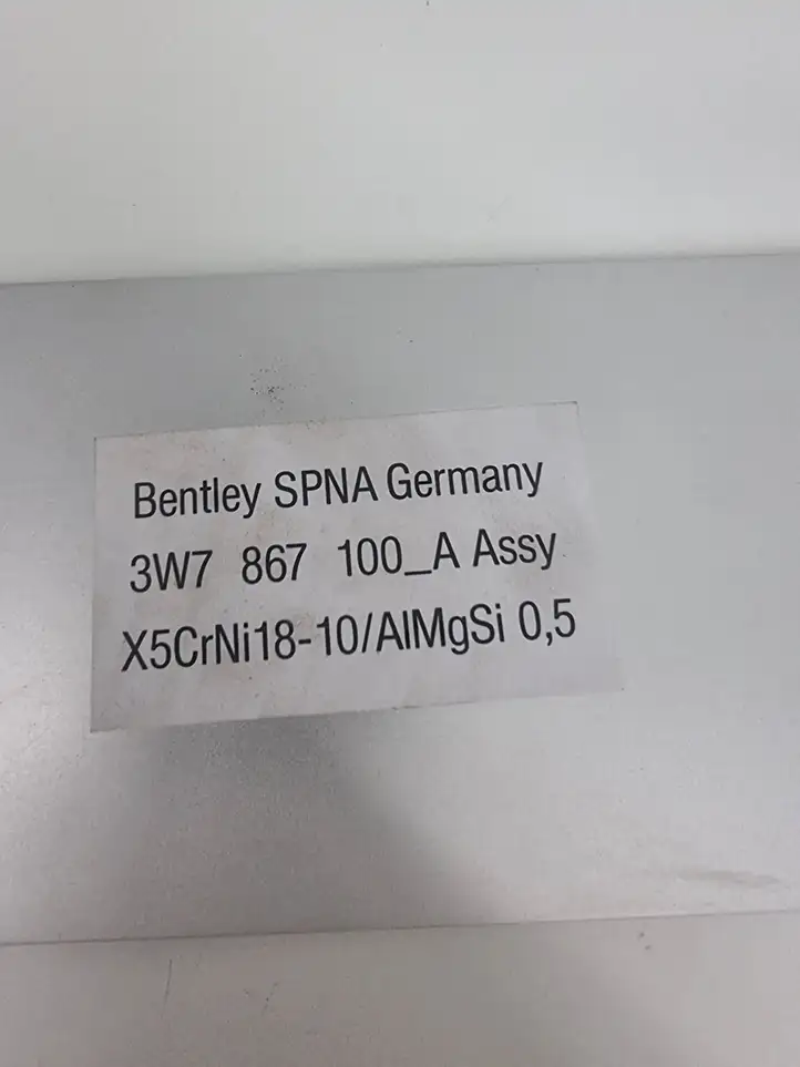 Bentley Continental (2003 - 2017) 3W7867100 Прочие детали салона — фото 5