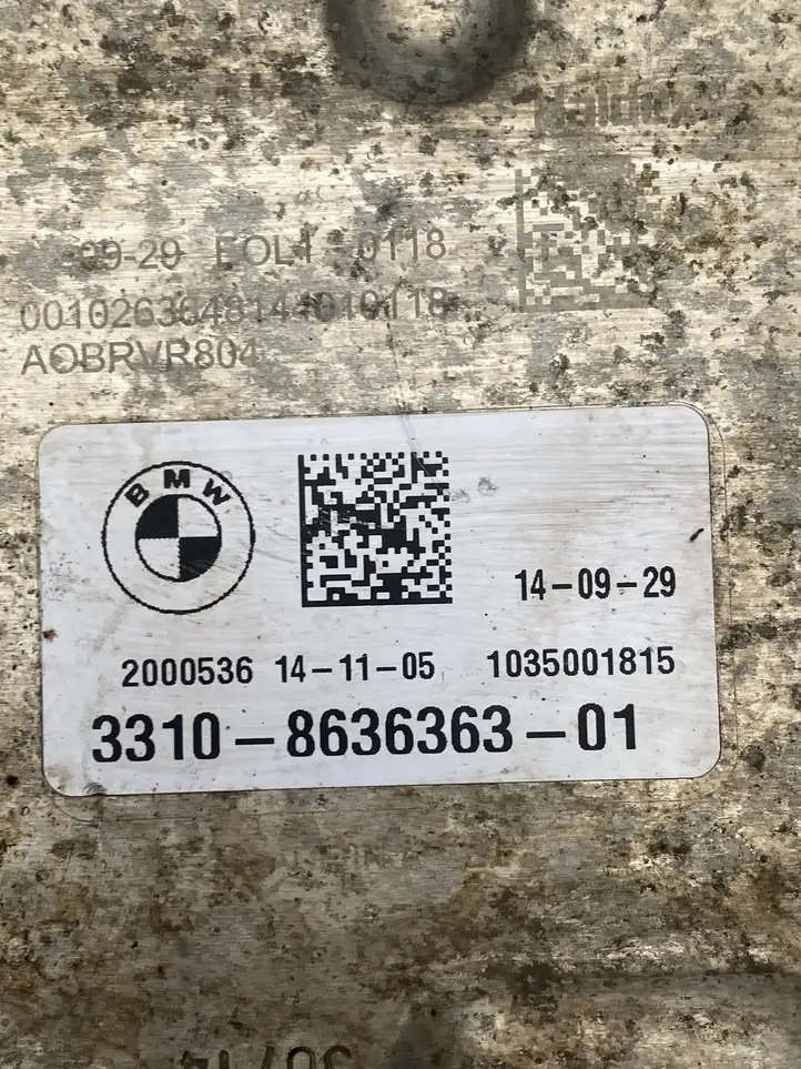 BMW X1 F48 F49 (2015 - 2022) 8636363 Электродвигатель заднего редуктора — фото 3