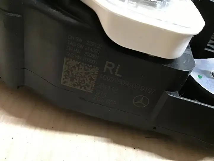 Mercedes-Benz EQS V297 (2021 - ) A0997609103 Наружная ручка задней двери — фото 6