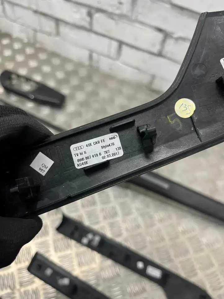 Audi A4 S4 B9 (2015 - 2019) 8W1863969G Комплект отделки дверей — фото 8