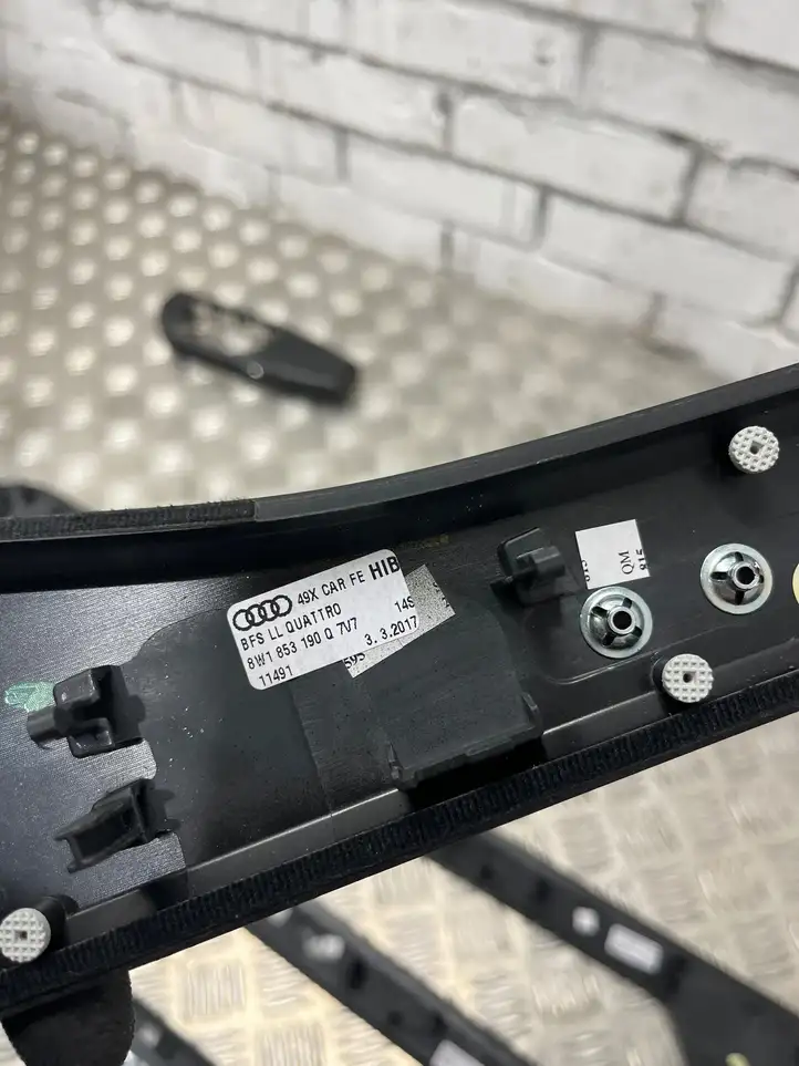 Audi A4 S4 B9 (2015 - 2019) 8W1863969G Комплект отделки дверей — фото 9