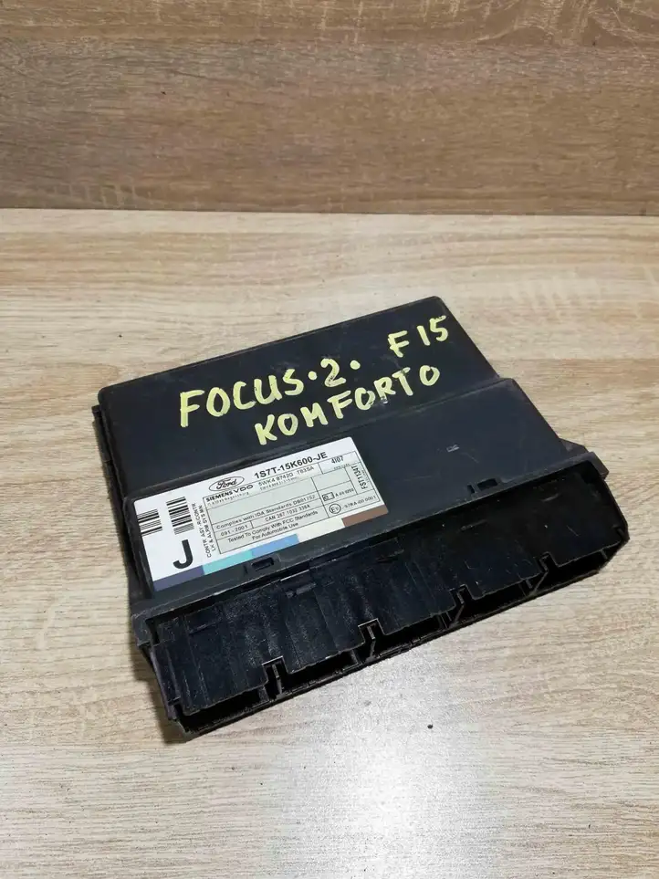 Ford Focus (1998 - 2004) 1S7T15K600JE Модуль комфорта — фото 1