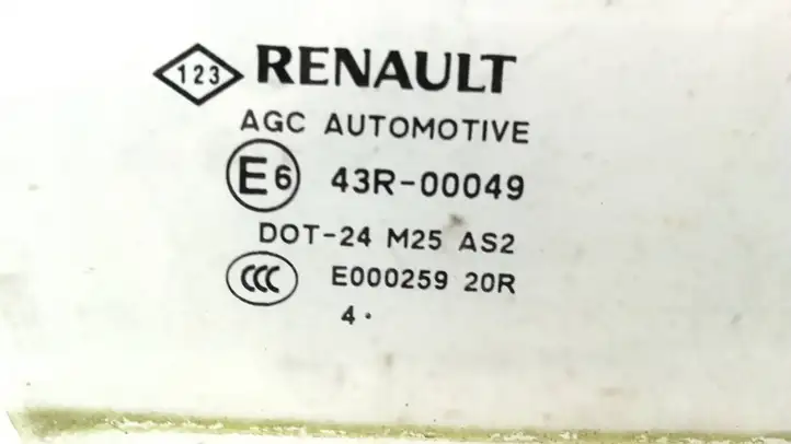 Renault Scenic III - Grand scenic III (2009 - 2016) 43R00049 Стекло передней двери — фото 7