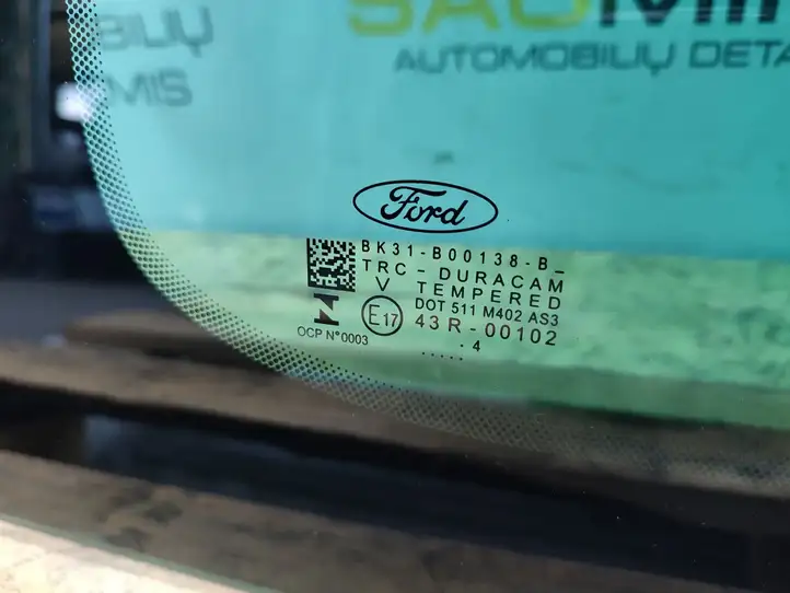 Ford Transit (2013 - 2017) Заднее боковое стекло — фото 9
