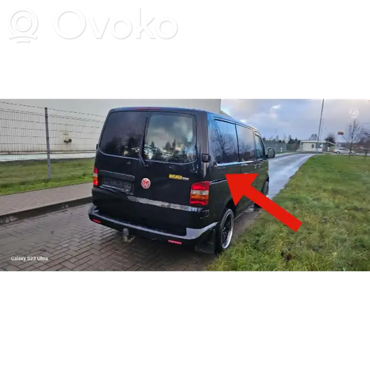 Volkswagen Transporter - Caravelle T5 (2003 - 2009) 7H1843796 Отделка нижней направляющей раздвижной двери — фото 1