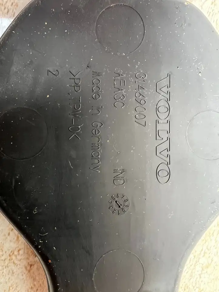 Volvo C40 (2021 - ) 31469007 Коврик выдвижного ящика — фото 3