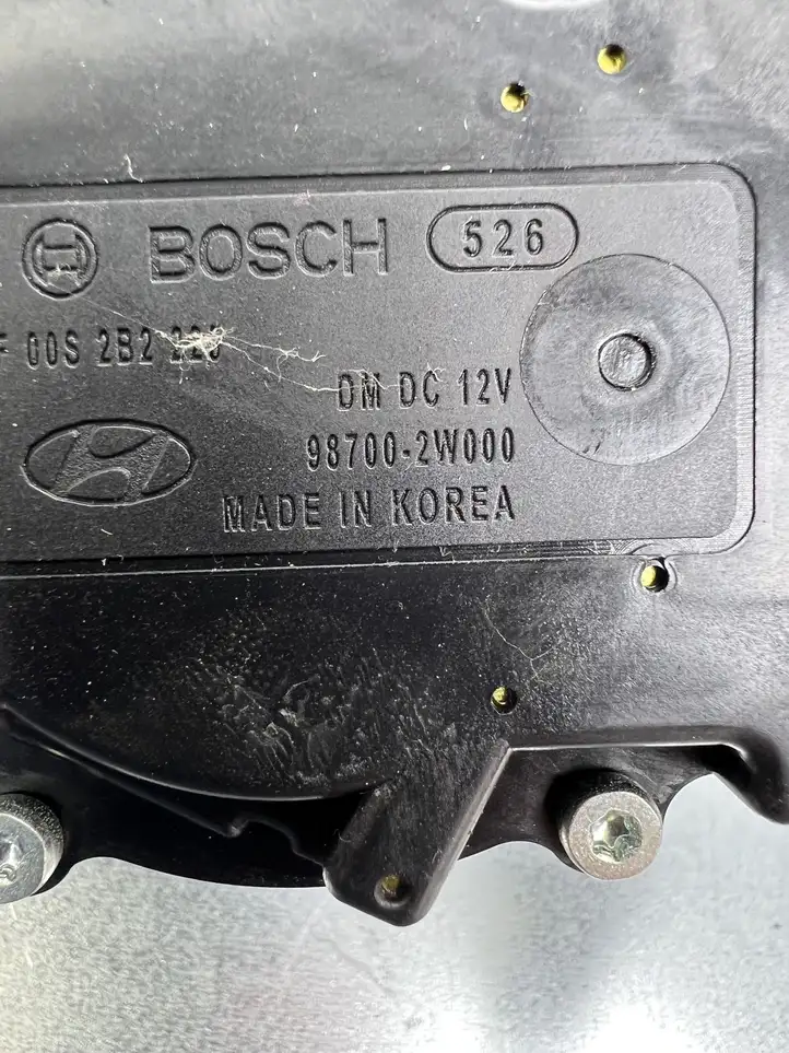Hyundai Santa Fe (2012 - 2015) 987002W000 Двигатель стеклоочистителя заднего стекла — фото 3