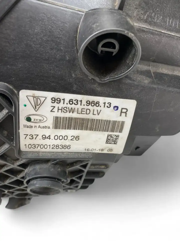 Porsche 911 991 (2011 - 2019) 99163196613 Передняя фара — фото 2