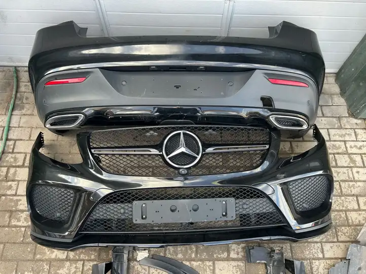 Mercedes-Benz GLE W166/C292 (2015 - 2019) Комплект переднего бампера — фото 4