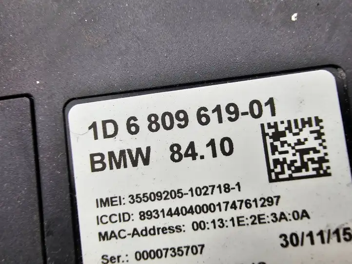 BMW 3 F30 F35 F31 (2012 - 2018) 6809619 Усилитель антенны — фото 7