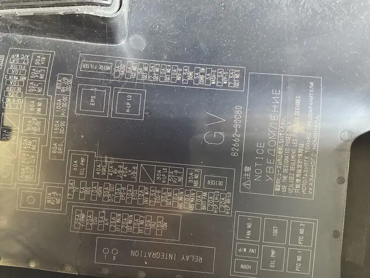 Lexus GS 250 300 350 300h 450h (2015 - 2020) 8266230C80 Крышка ящика предохранителей — фото 3