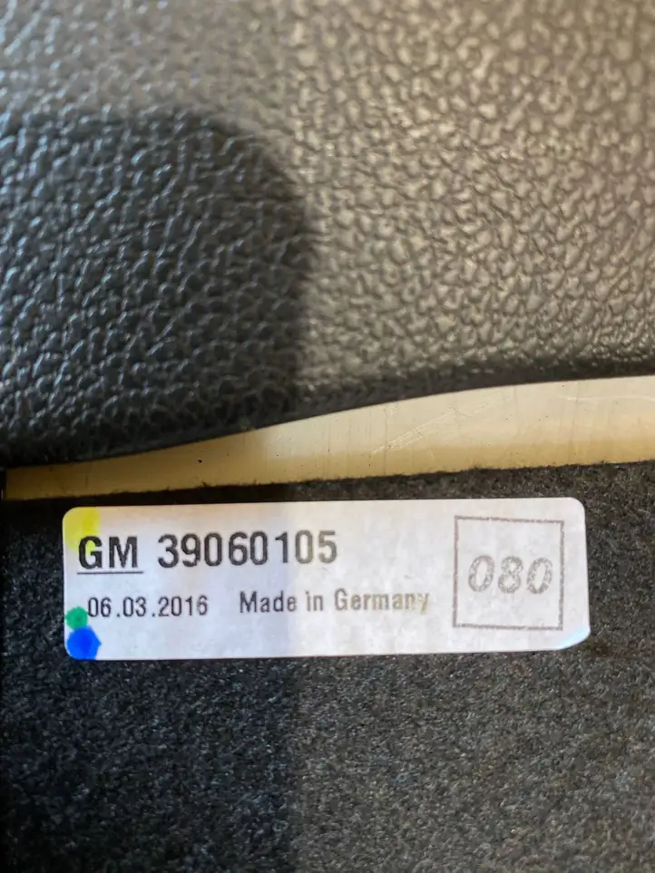 Opel Cascada (2013 - ) 39060105 Прочие детали салона — фото 6