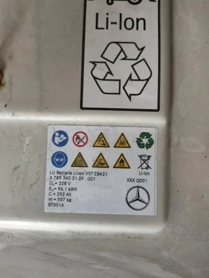 Mercedes-Benz EQE v295 (2022 - ) A7893403129 Аккумулятор гибридного / электрического автомобиля — фото 14