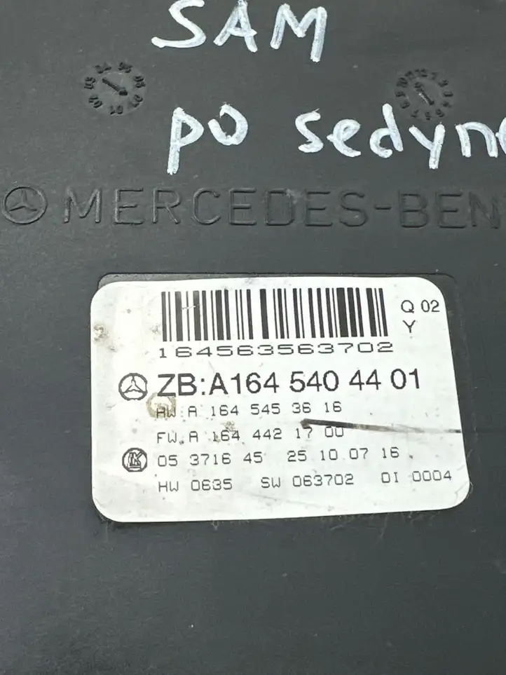 Mercedes-Benz ML W164 (2005 - 2011) A1645404401 Модуль комфорта — фото 4