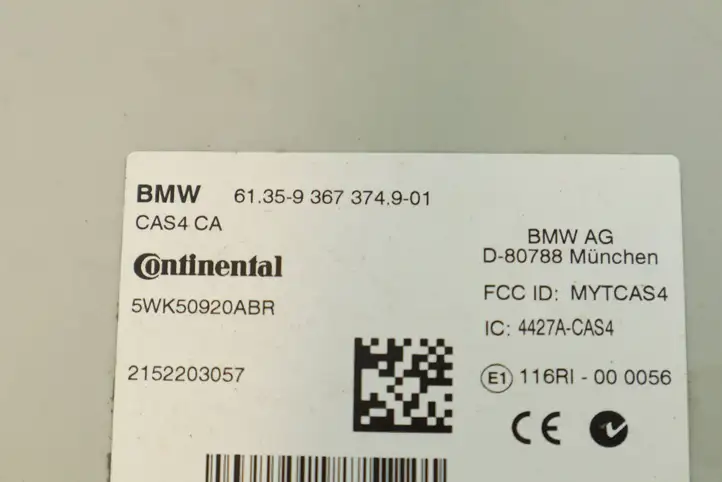 BMW 6 F12 F13 (2010 - 2018) 8655428 Комплект системы зажигания — фото 4