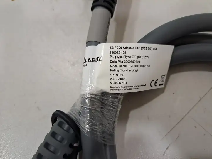 BMW 3 G20 G21 (2019 - ) 8490521 Кабель для зарядки электромобилей — фото 7