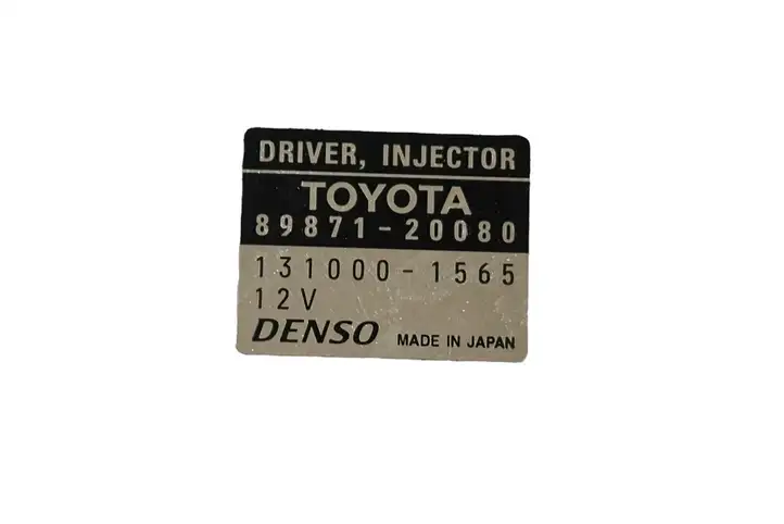 Toyota Avensis T270 (2009 - 2012) 8987120080 Блок управления форсунками — фото 5