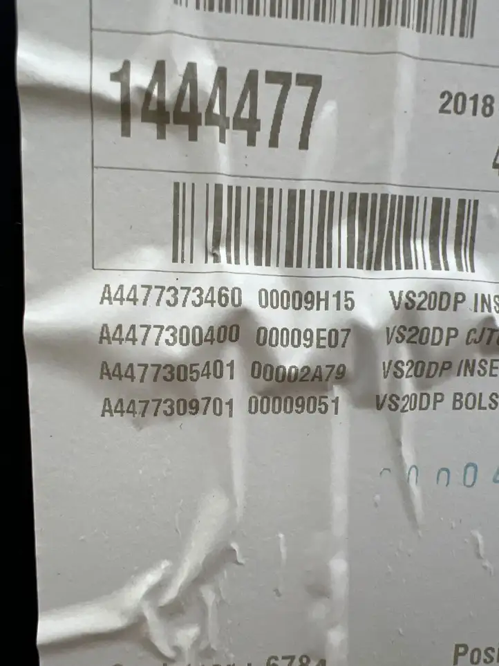Mercedes-Benz Vito W447 (2014 - ) A4477373460 Обшивка раздвижной двери — фото 9
