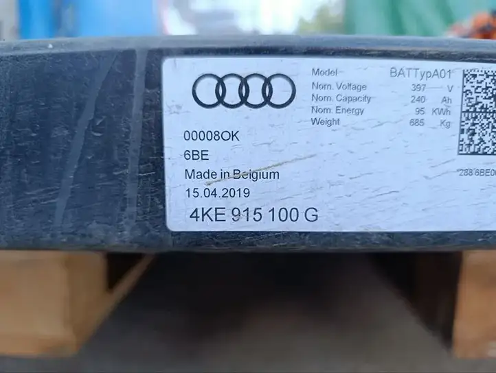 Audi e-tron (2018 - ) 4KE915100G Аккумулятор гибридного / электрического автомобиля — фото 16
