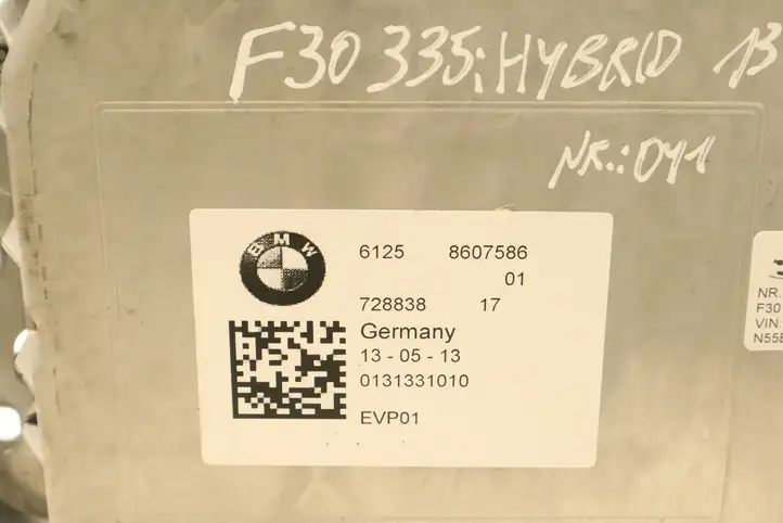 BMW 3 F30 F35 F31 (2012 - 2018) 8607586 Модуль аккумуляторной батареи гибридного автомобиля / электромобиля — фото 7
