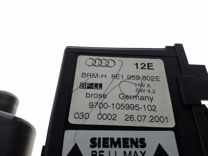 Audi A4 S4 B6 8E 8H (2000 - 2006) 8E1959802E Мотор стеклоподъемника передний — фото 4
