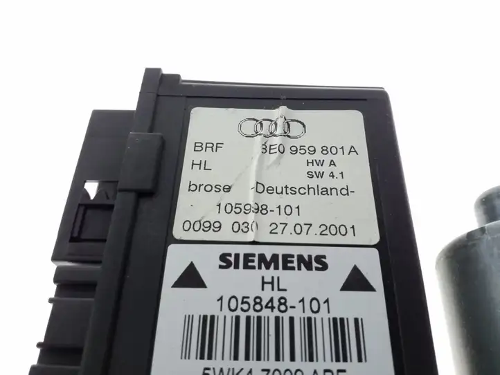 Audi A4 S4 B6 8E 8H (2000 - 2006) 0130821767 Стеклоподъемник задней двери — фото 4