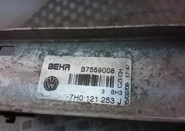 Volkswagen Transporter - Caravelle T5 (2003 - 2009) 7H0121253J Радиатор охлаждающей жидкости двигателя — фото 5