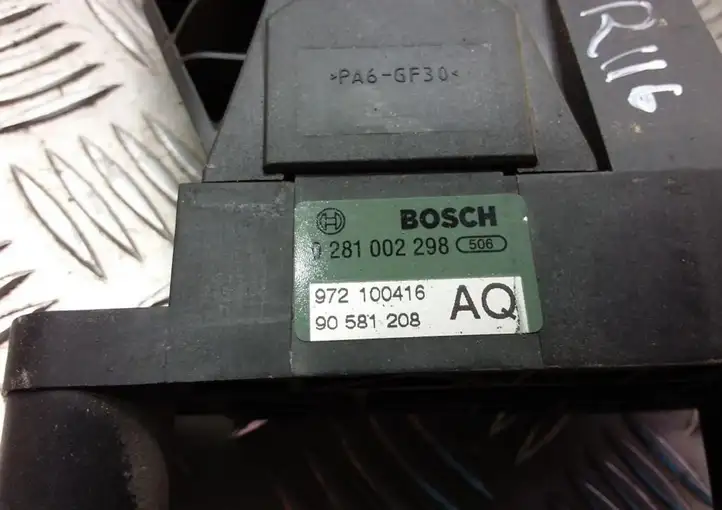Opel Zafira A (1999 - 2003) 0281002298 Педаль акселератора — фото 4