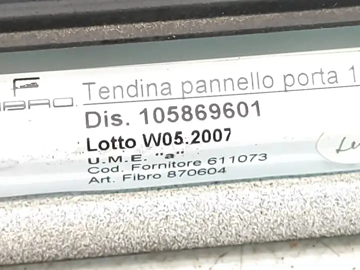 Fiat Croma (2005 - 2011) 105869601 Солнцезащитная шторка багажника — фото 4