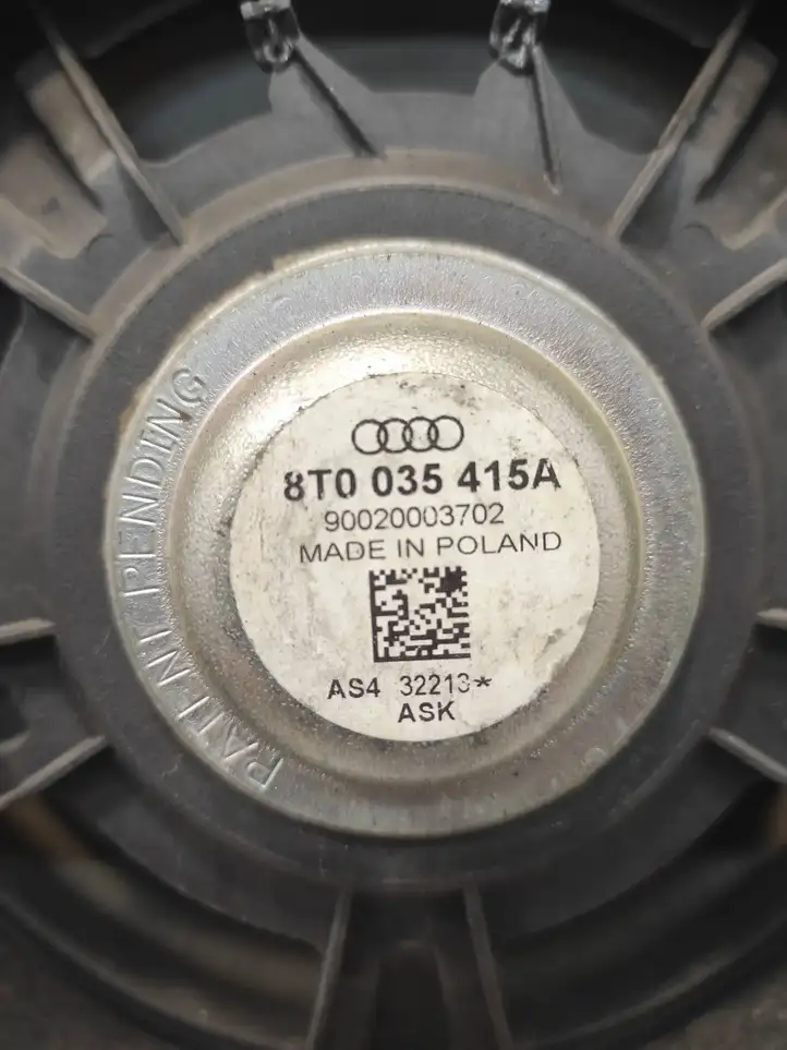Audi A4 S4 B8 8K (2011 - 2015) 8T0035415A Динамики передних дверей — фото 4