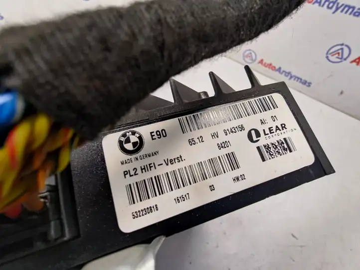 BMW 3 E90 E91 (2005 - 2012) 9143156 Усилитель звука — фото 3