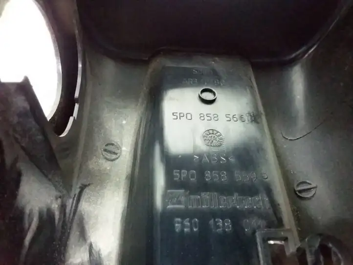 Seat Altea (2004 - 2009) 5P0858566B Обшивка рулевой колонки — фото 5