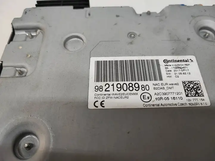 Peugeot 308 (2013 - 2021) 9821908980 Магнитола / мультимедийная система — фото 6