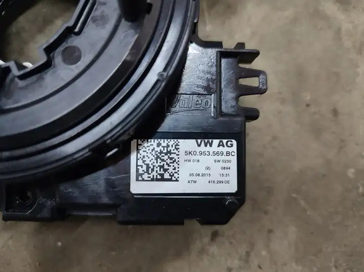 Volkswagen PASSAT B7 USA (2012 - 2016) 5K0953569BC Контактное кольцо SRS — фото 4
