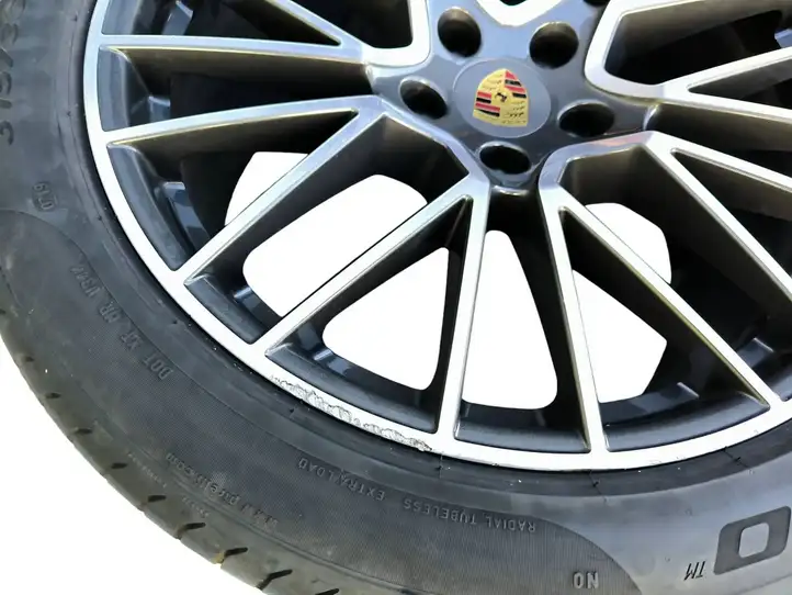 Porsche Cayenne (9Y0 9Y3) (2018 - ) 9Y0601025BF Легкосплавный колесный диск R21 — фото 3