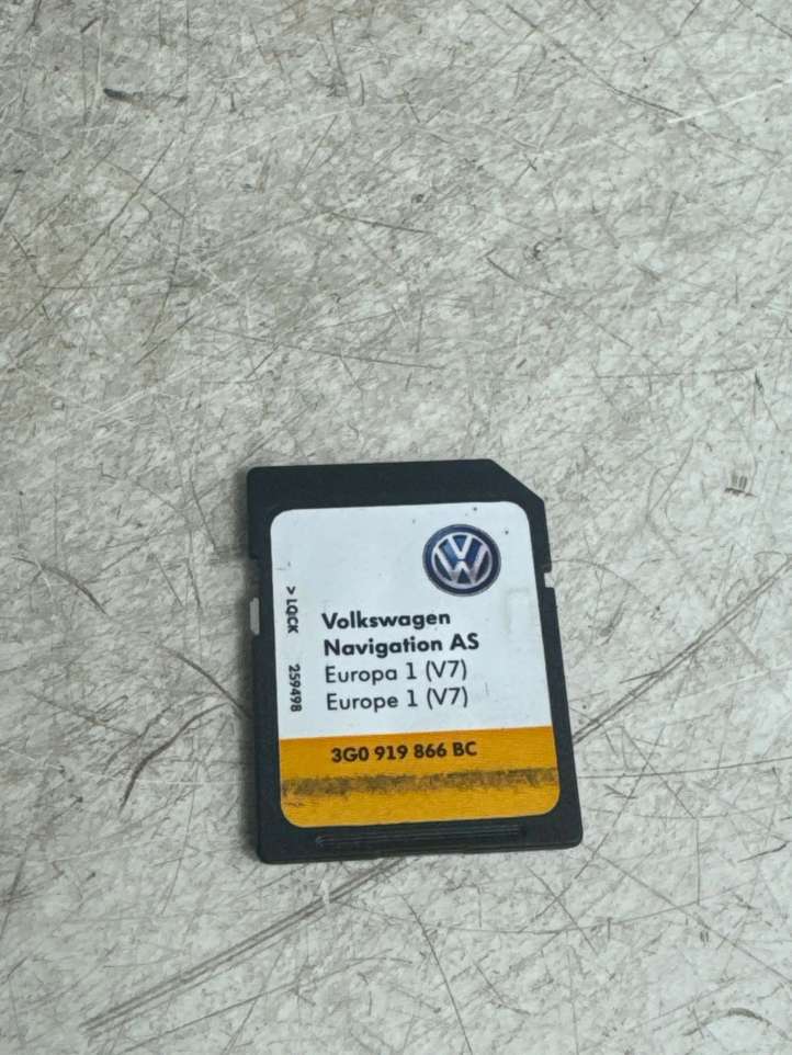 3G0919866BC Volkswagen Golf VII Navigacijos žemėlapiai CD/DVD