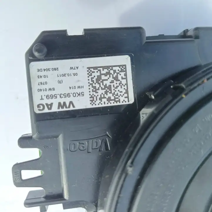 Volkswagen PASSAT B7 (2011 - 2014) 5K0953569T Контактное кольцо SRS — фото 3
