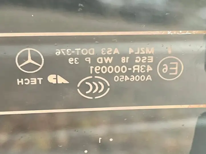 Mercedes-Benz GL X164 (2006 - 2012) A1647401205 Крышка багажника — фото 2