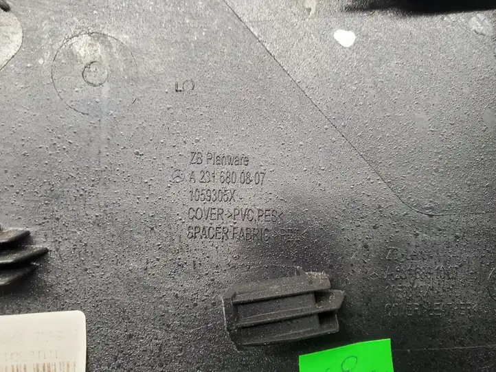 Mercedes-Benz SL R231 (2012 - 2019) A2316800807 Другая деталь консоли (туннеля) — фото 7