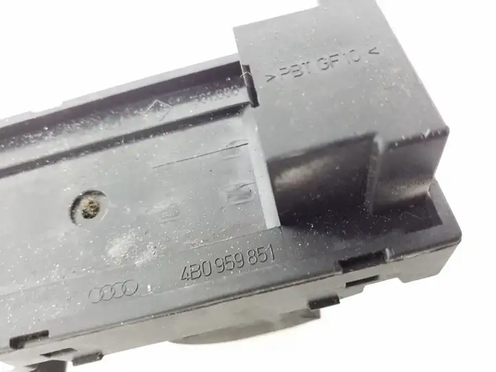 Audi A6 S6 C5 4B (1997 - 2001) 4B0959851 Блок кнопок стеклоподъемников — фото 3