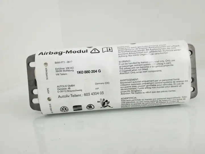 Volkswagen Golf V (2003 - 2009) 1K0880204G Подушка безопасности пассажира — фото 1