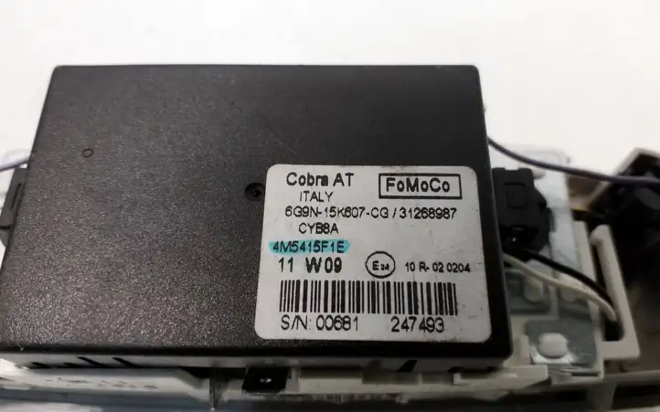 Ford Mondeo MK IV (2007 - 2014) 6G9N15K607CG Передняя подсветка — фото 6